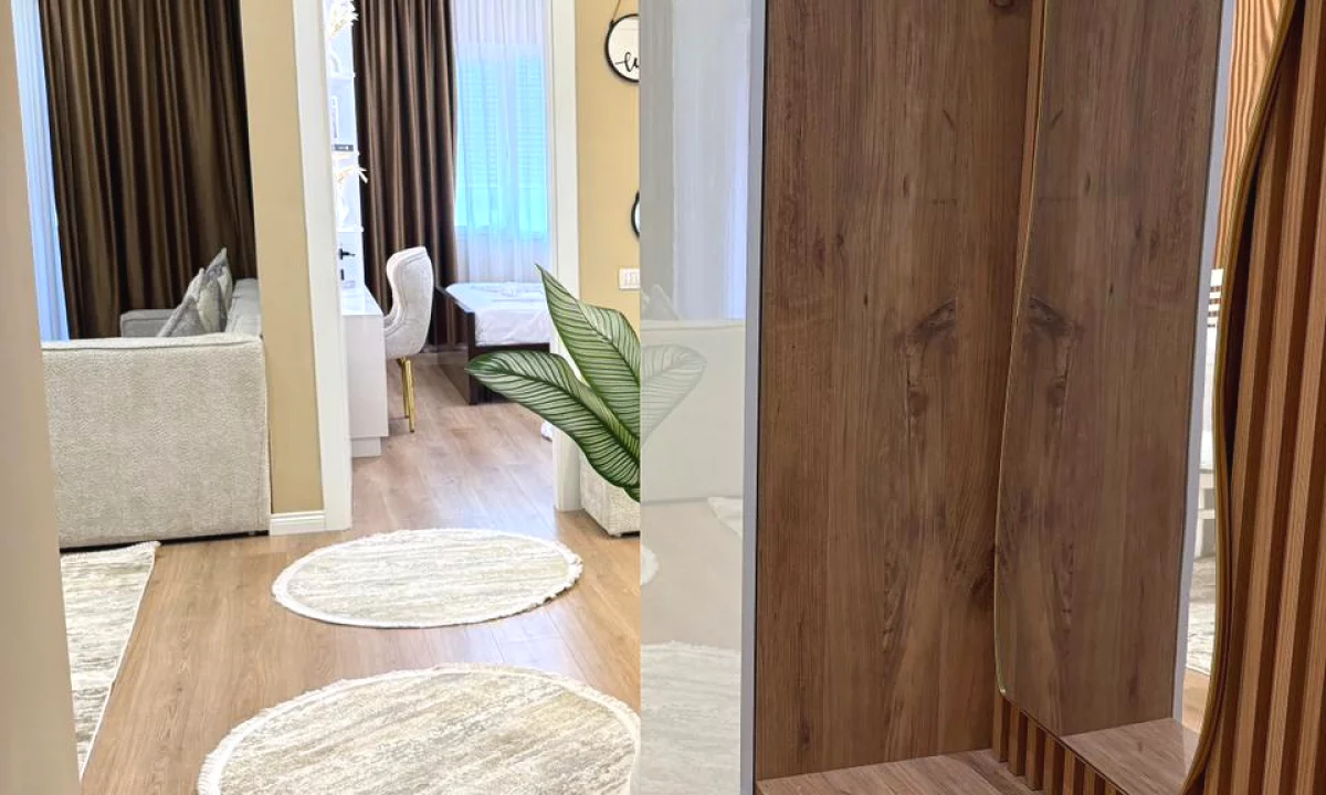Shtepi me qera Apartament ne Tirane, 1+1, Mobilimi E mobiluar, Pagesa 800  Euro.