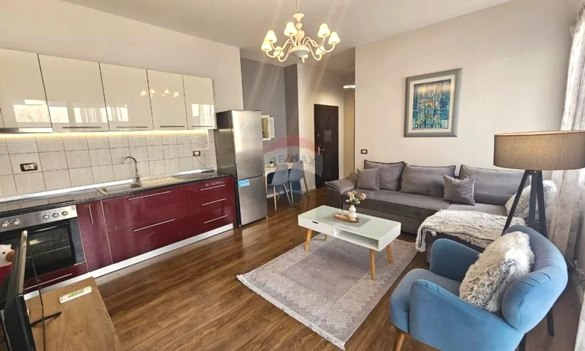 Shtepi me qera Apartament ne Tirane, 1+1, Mobilimi E mobiluar, Pagesa 65,000  Leke.