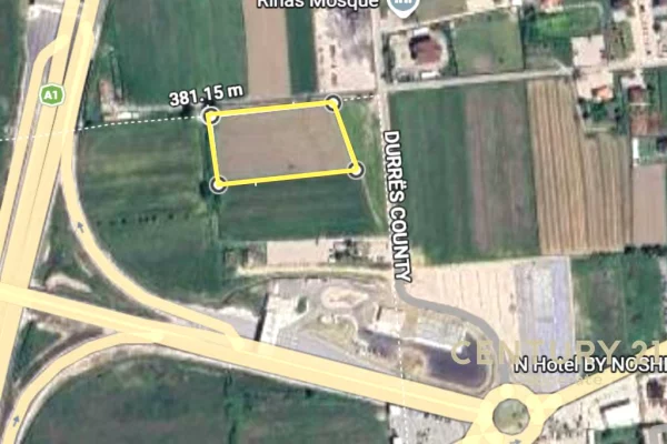 Truall ose Toke ne Tirane - 1,100,000 Euro