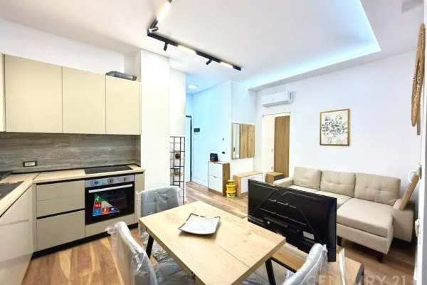 Shtepi me qera Apartament ne Tirane, 1+1, Mobilimi E mobiluar, Pagesa 700  Euro.
