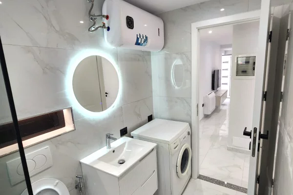 Shtepi me qera Apartament ne Durres, 1+1, Mobilimi E mobiluar, Pagesa 33,000  Leke.