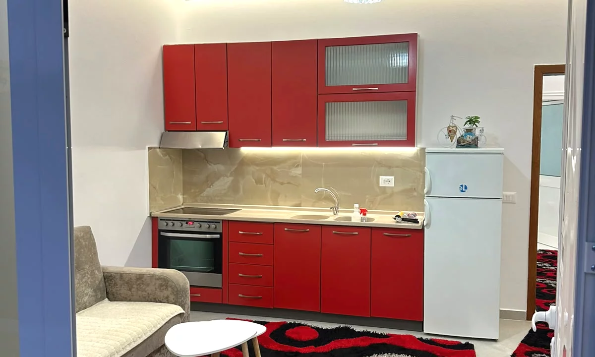 Shtepi me qera Apartament ne Durres, 1+1, Mobilimi E mobiluar, Pagesa 27,000  Leke.