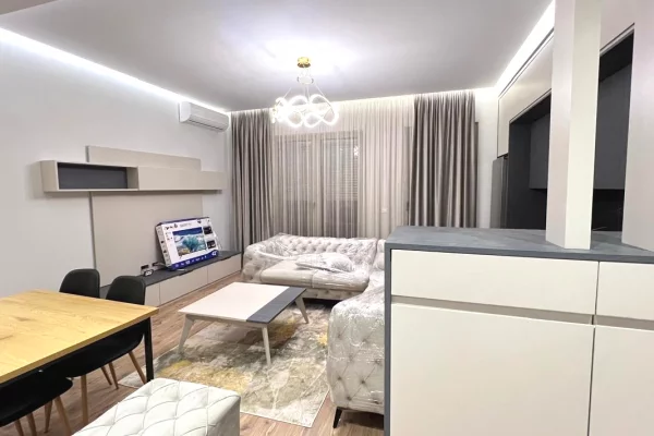 Shtepi me qera Apartament ne Tirane, 1+1, Mobilimi E mobiluar, Pagesa 80,000  Leke.