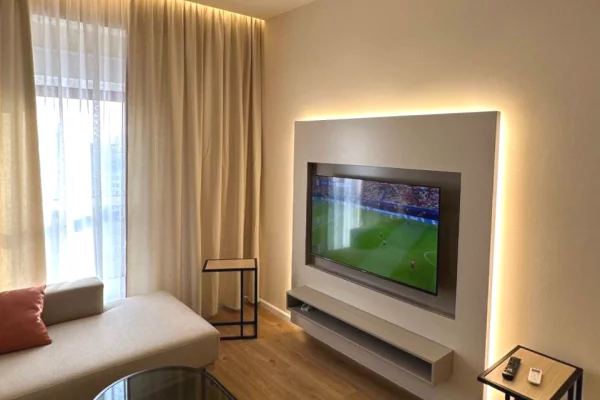 Shtepi me qera Apartament ne Tirane, 1+1, Mobilimi E mobiluar, Pagesa 45,000  Leke.