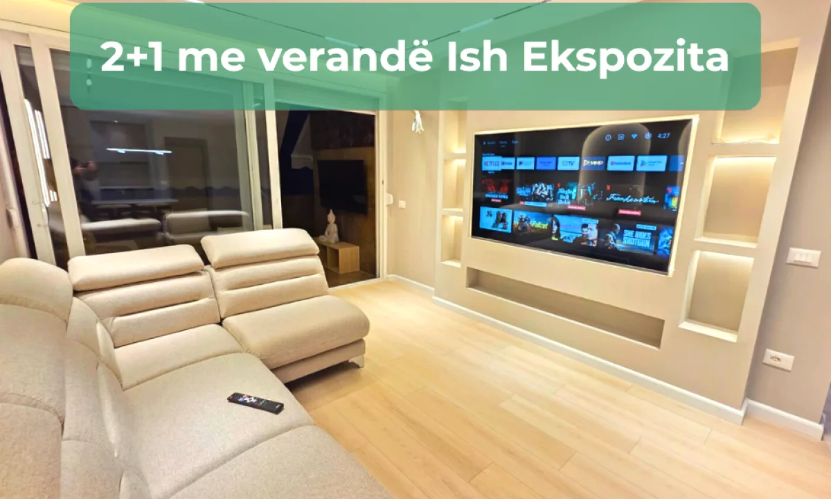 Shtepi ne shitje Apartament ne Tirane, 2+1, Mobilimi E mobiluar, Pagesa 320,000  Euro.