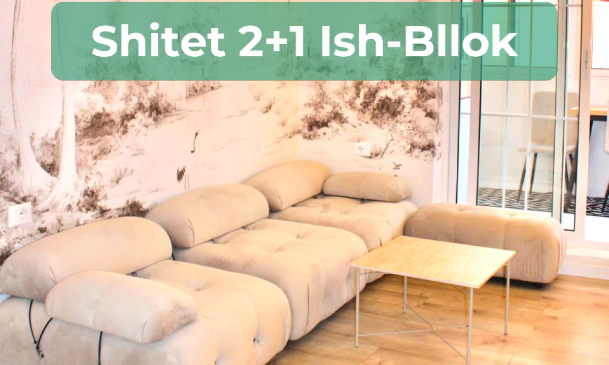 Shtepi ne shitje Apartament ne Tirane, 2+1, Mobilimi E mobiluar, Pagesa 240,001  Euro.