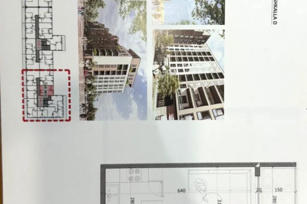 Shtepi ne shitje Apartament ne Tirane, 1+1, Mobilimi Bosh, pa mobiluar, Pagesa 5,139,100  Leke.