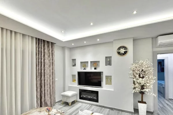 Shtepi me qera Apartament ne Tirane, 2+1, Mobilimi E mobiluar, Pagesa 55,000  Leke.