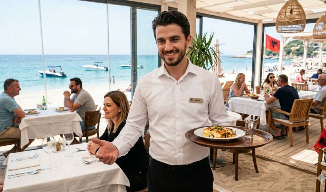Njoftime Pune ne Himare, Profesioni Kamarier , Me eksperience, Pagesa 120,000  Leke.