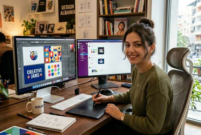 Njoftime Pune per Graphic Designer ne Tirane