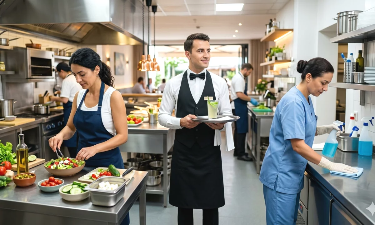 Njoftime Pune ne Himare, Profesioni Sallatiere, Kamarier Restoranti ,  Sanitare , Me eksperience, Pagesa Me Marreveshje.