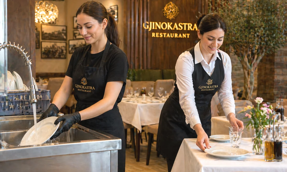 Njoftime Pune ne Tirane, Profesioni Pjatalarëse & Punëtorë Salle , Fillestar/Pak eksperience, Pagesa Me Marreveshje.