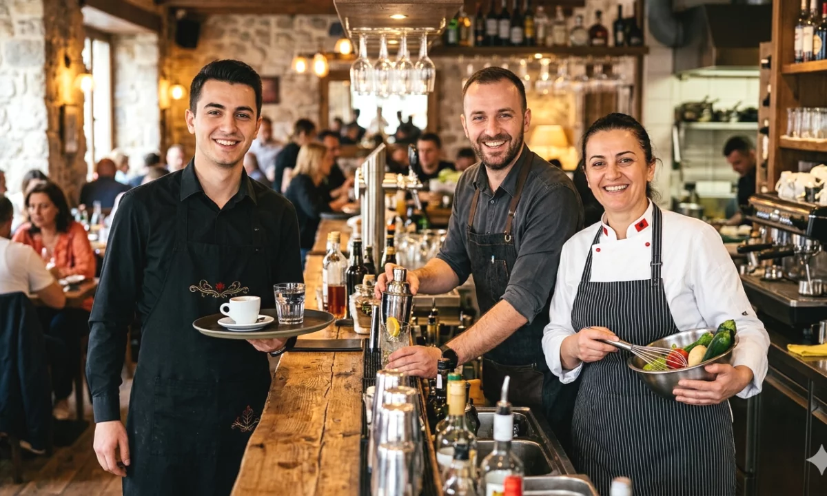 Njoftime Pune ne Tirane, Profesioni Kamarier/e & Banakier/e & Kuzhinier/e , Me eksperience, Pagesa Me Marreveshje.