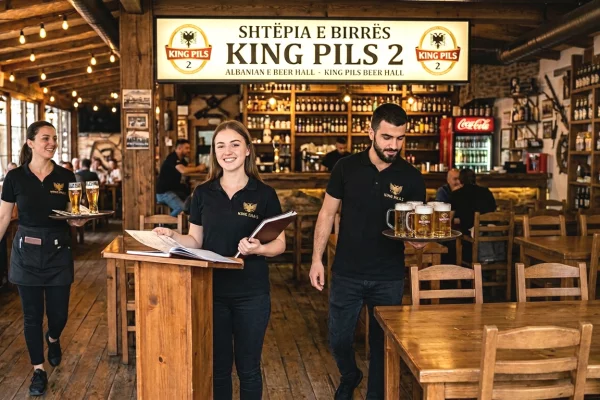 Njoftime Pune per Kamarier (F/M), Hostess &amp; Sallatiere ne Tirane