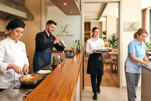 Job Offers for Kuzhinier/e Mëngjesi, Sanitare, Banakier/e, Kamarier/e Mëngjesi, Bellboy in Tirana