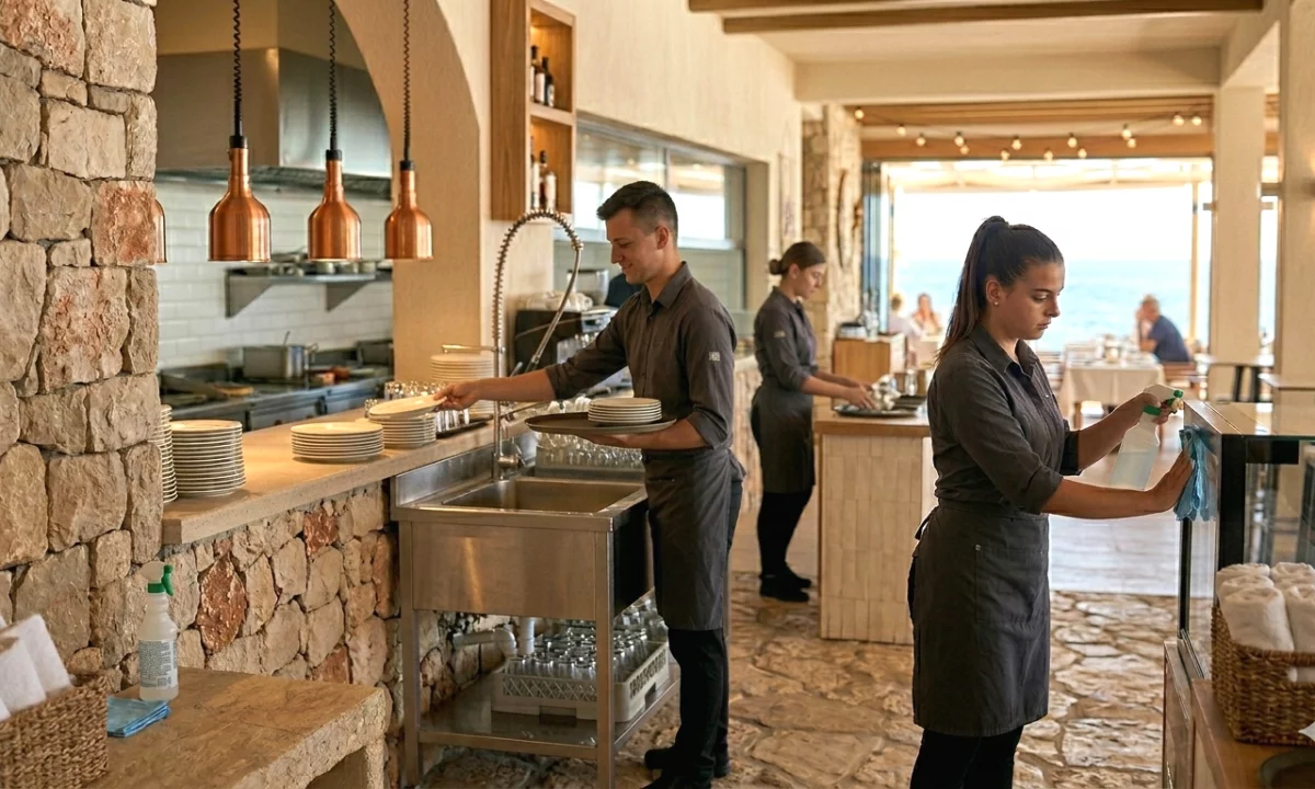 Njoftime Pune ne Himare, Profesioni Kamarier Restoranti,Sanitare , Fillestar/Pak eksperience, Pagesa Me Marreveshje.