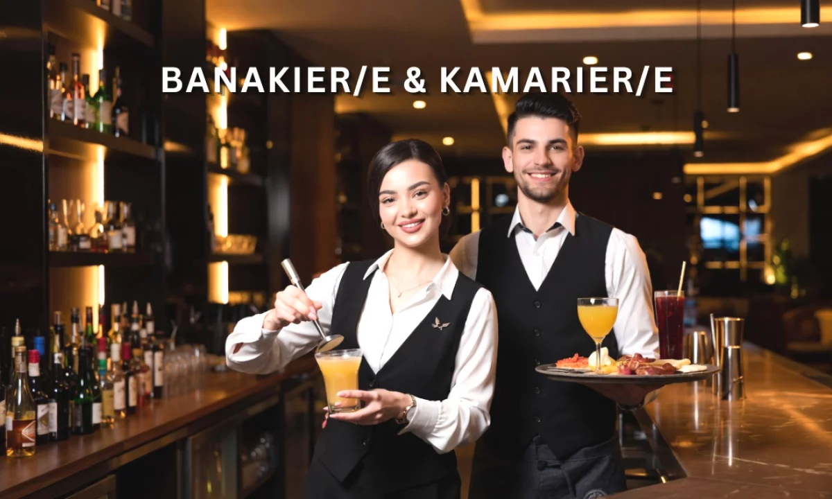 Njoftime Pune ne Tirane, Profesioni Kamarier/e & Banakier/e , Fillestar/Pak eksperience, Pagesa Me Marreveshje.