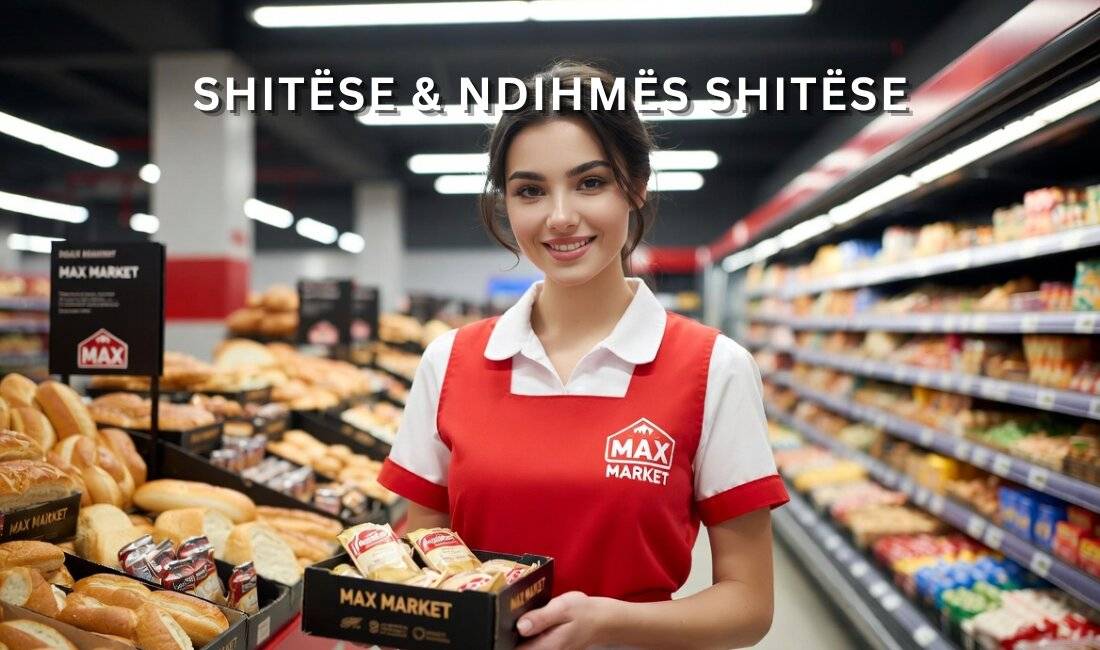 Njoftime Pune ne Tirane, Profesioni Shitsese & Ndihmes shitese , Fillestar/Pak eksperience, Pagesa 50,000  Leke.