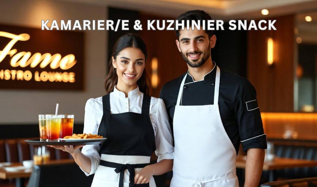 Njoftime Pune ne Tirane, Profesioni Kamarier/e & Kuzhinier Snack , Me eksperience, Pagesa 50,000  Leke.