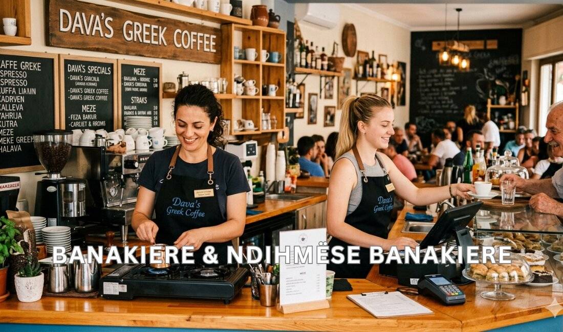 Njoftime Pune ne Tirane, Profesioni ☕ Banakiere ☕ Ndihmese Banakiere , Fillestar/Pak eksperience, Pagesa Me Marreveshje.