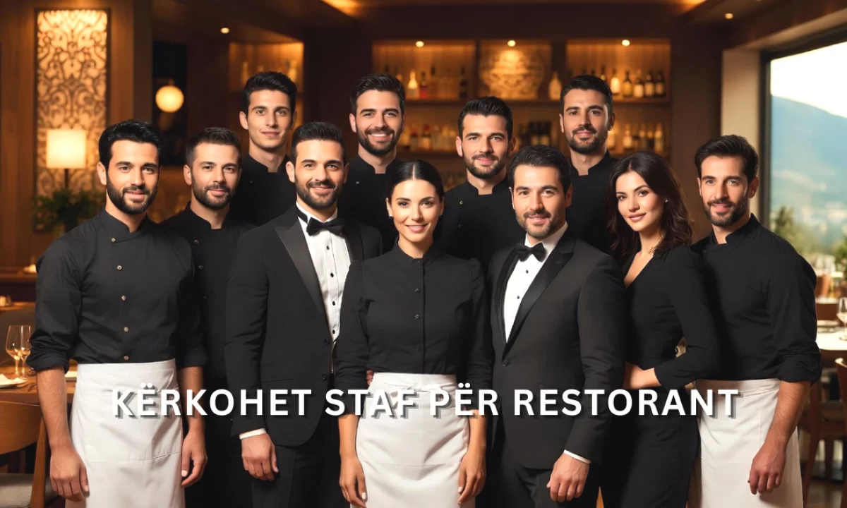 Njoftime Pune ne Shkoder, Profesioni Kamarier Restoranti,  Kamarier Bari,  Hostess, Barist,  Banakier & Sanitare Kuzhinier , Me eksperience, Pagesa Me Marreveshje.