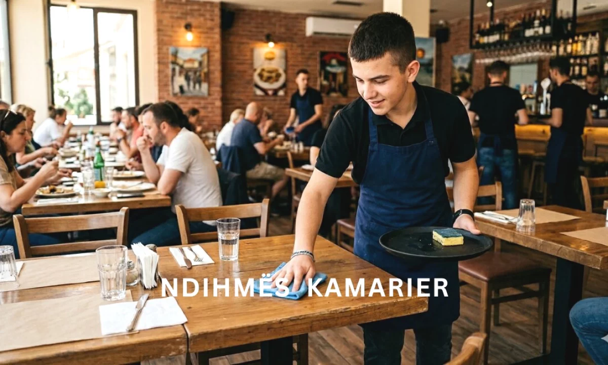 Njoftime Pune ne Vlore, Profesioni Ndihmes Kamarier , Me eksperience, Pagesa Me Marreveshje.