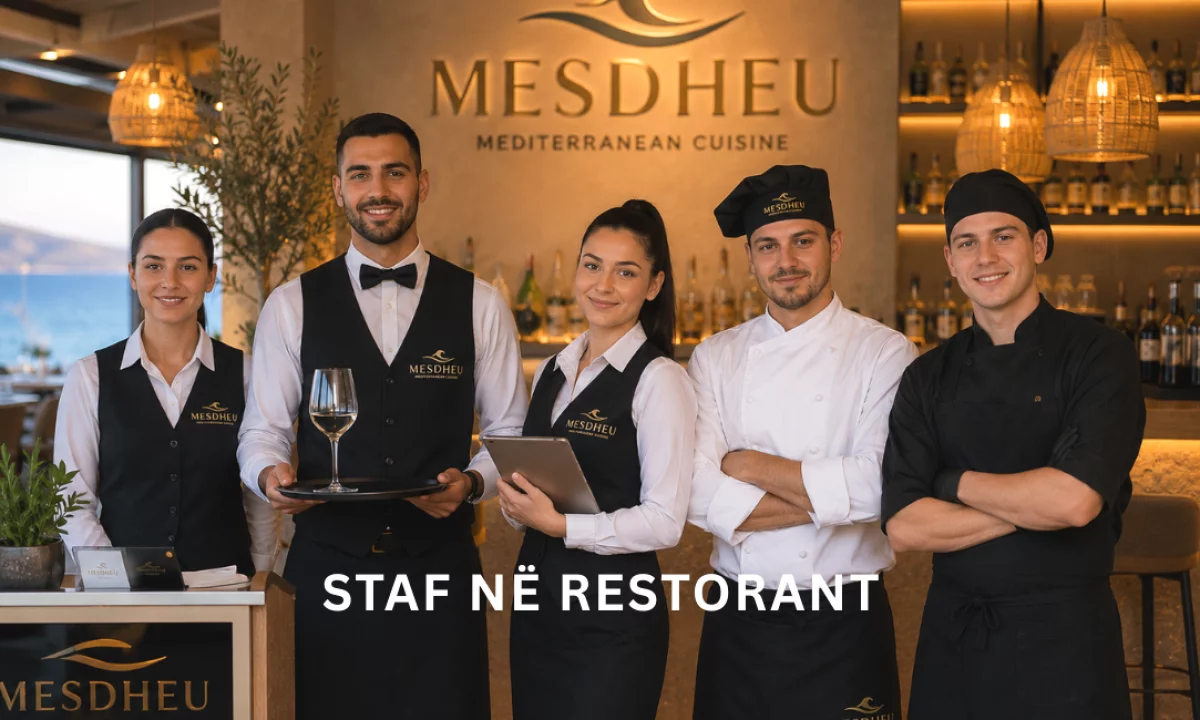 Njoftime Pune ne Sarande, Profesioni Shef Salle, Kamarier/e , Ndihmës/e Kamarier, Hostes,  Barist/e &  Shitës/e Akullore , Me eksperience, Pagesa Me Marreveshje.