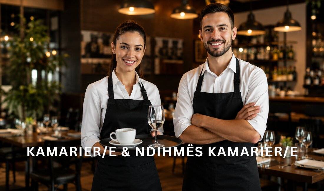 Njoftime Pune ne Durres, Profesioni Kamarier/e & Ndihmes Kamarier/e , Me eksperience, Pagesa Me Marreveshje.