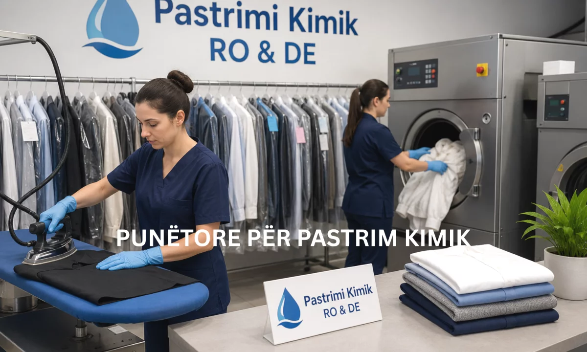 Njoftime Pune ne Tirane, Profesioni Specialiste / Punetore per Pastrim Kimik , Me eksperience, Pagesa Me Marreveshje.
