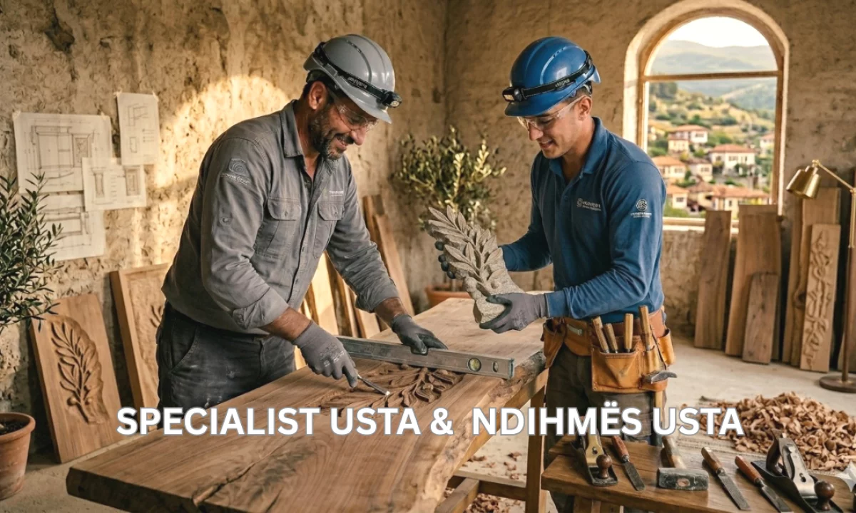 Njoftime Pune ne Tirane, Profesioni Usta Specialist & Ndihmes Usta , Me eksperience, Pagesa Me Marreveshje.