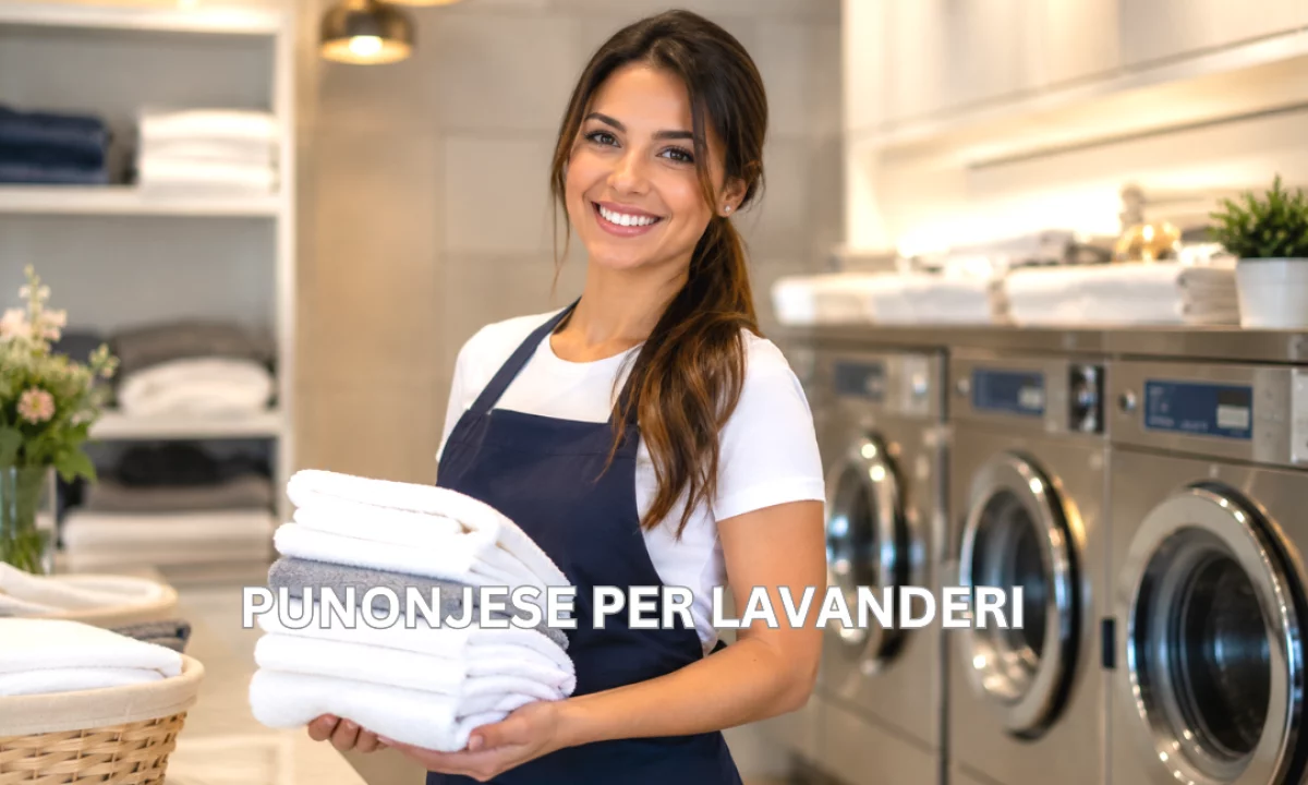 Njoftime Pune ne Vlore, Profesioni 2 Punonjese per Lavanderi , Fillestar/Pak eksperience, Pagesa Me Marreveshje.