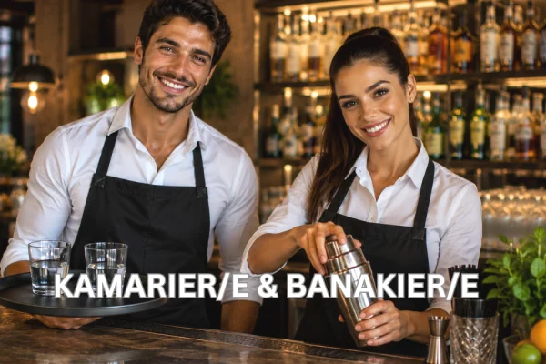 Njoftime Pune per KAMARIER/E &amp; BANAKIER/E ne Tirane