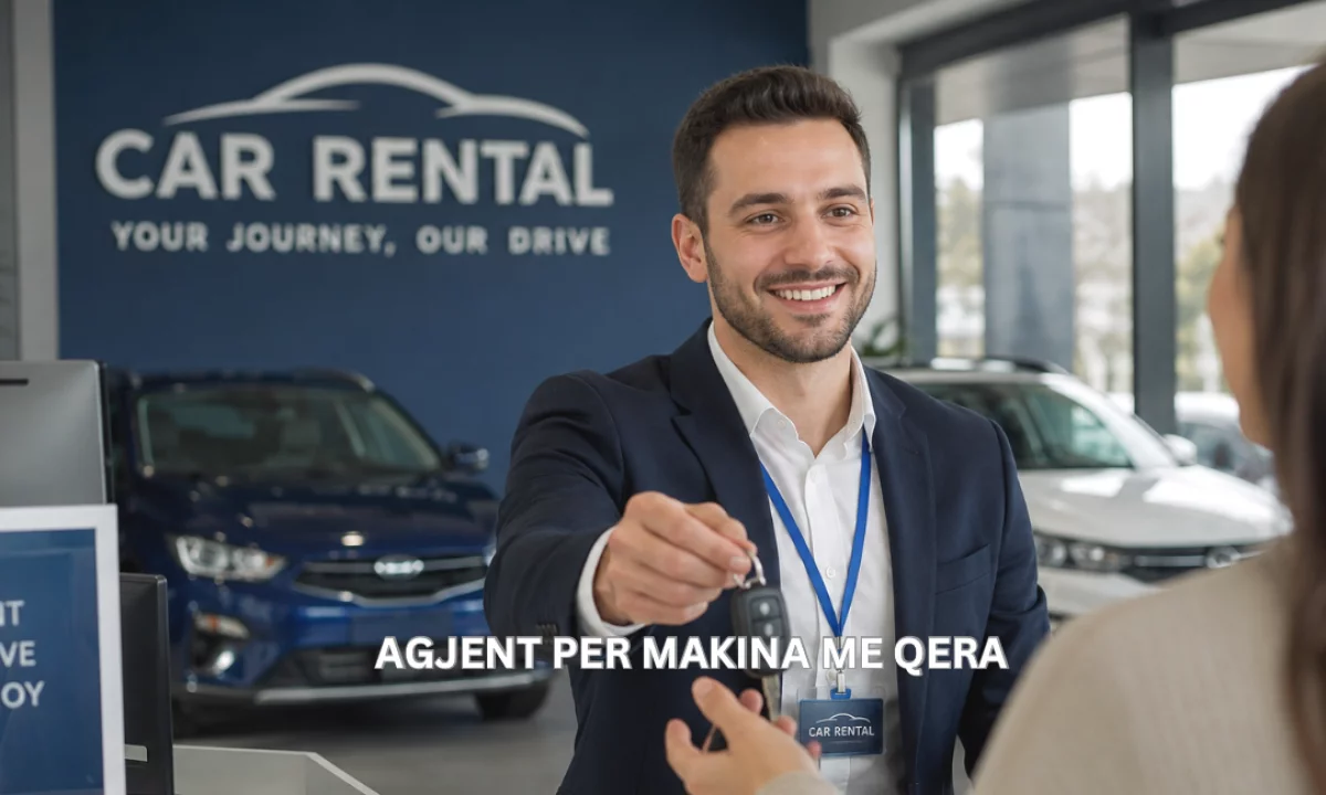 Njoftime Pune ne Tirane, Profesioni Agjent per makina me qera , Fillestar/Pak eksperience, Pagesa Me Marreveshje.