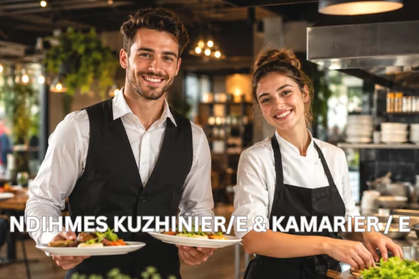 Njoftime Pune per Ndihmes Kuzhinier/e &amp; Kamarier / e ne Kruje