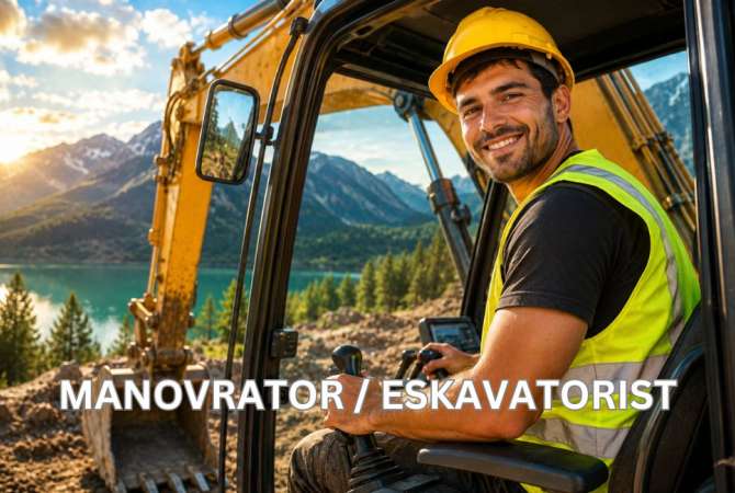 Njoftime Pune per MANOVRATOR / ESKAVATORIST ne Vlore