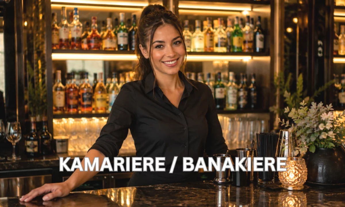 Njoftime Pune ne Tirane, Profesioni Kamariere / Banakiere , Fillestar/Pak eksperience, Pagesa Me Marreveshje.