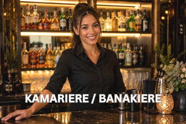 Njoftime Pune per Kamariere / Banakiere ne Tirane