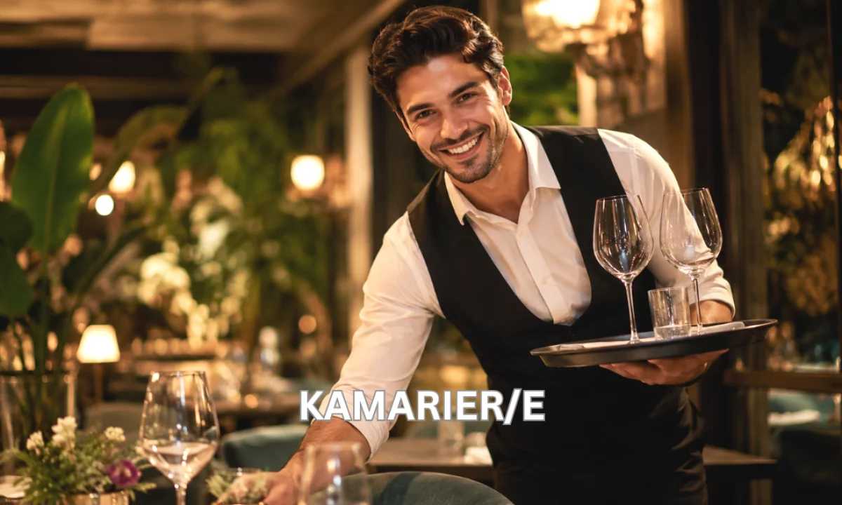 Njoftime Pune ne Tirane, Profesioni Kamarier / e , Fillestar/Pak eksperience, Pagesa 60,000  Leke.