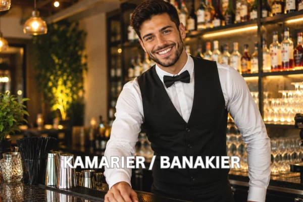 Njoftime Pune per KAMARIER / BANAKIER ne Tirane