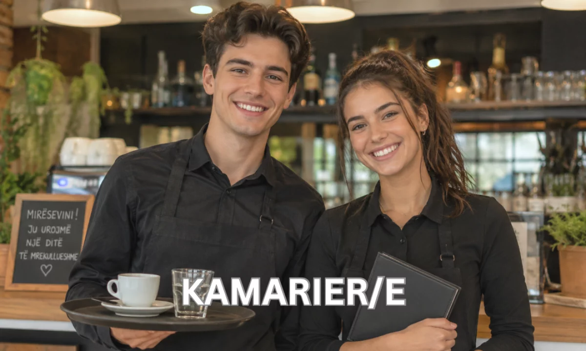 Njoftime Pune ne Tirane, Profesioni Kamarier/e , Pa Eksperience, Pagesa Me Marreveshje.