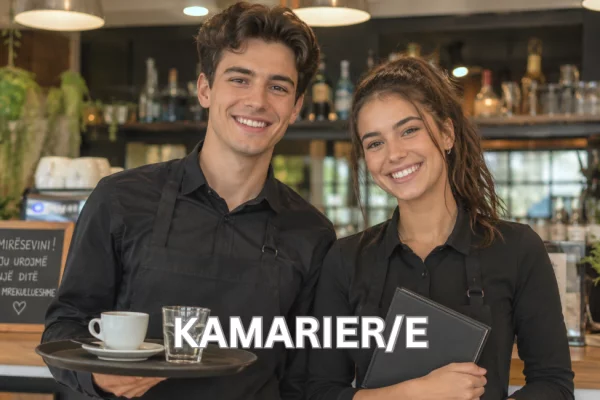 Njoftime Pune per Kamarier/e ne Tirane