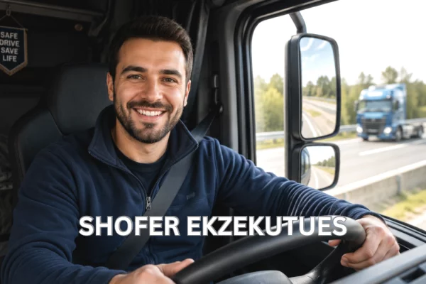 Njoftime Pune per Shofer egzekutiv ne Tirane