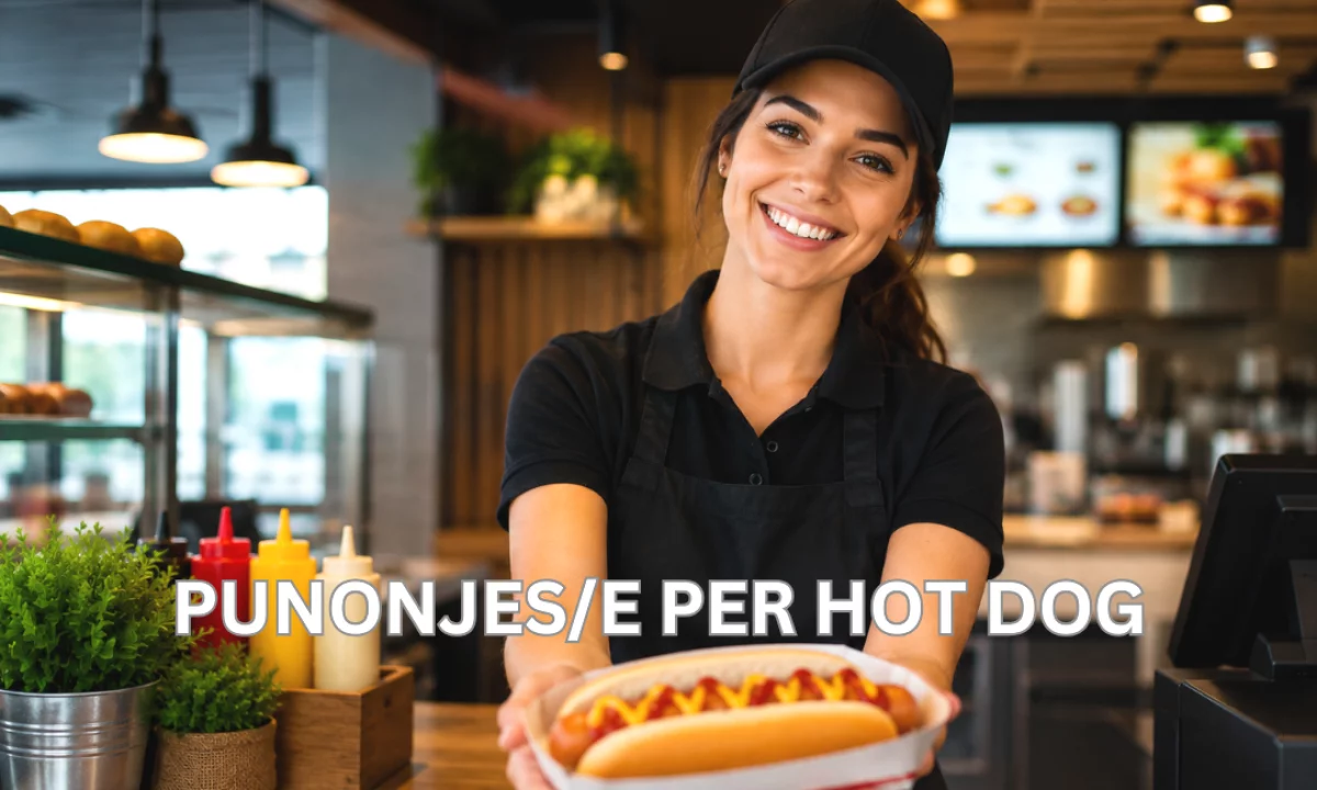 Njoftime Pune ne Himare, Profesioni Punonjes/e Fast Food per Hot Dog , Fillestar/Pak eksperience, Pagesa Me Marreveshje.