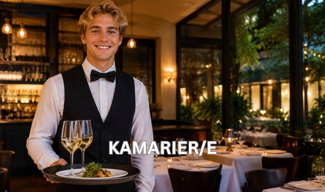 Njoftime Pune ne Tirane, Profesioni Kamarier , Me eksperience, Pagesa 40,000  Leke.