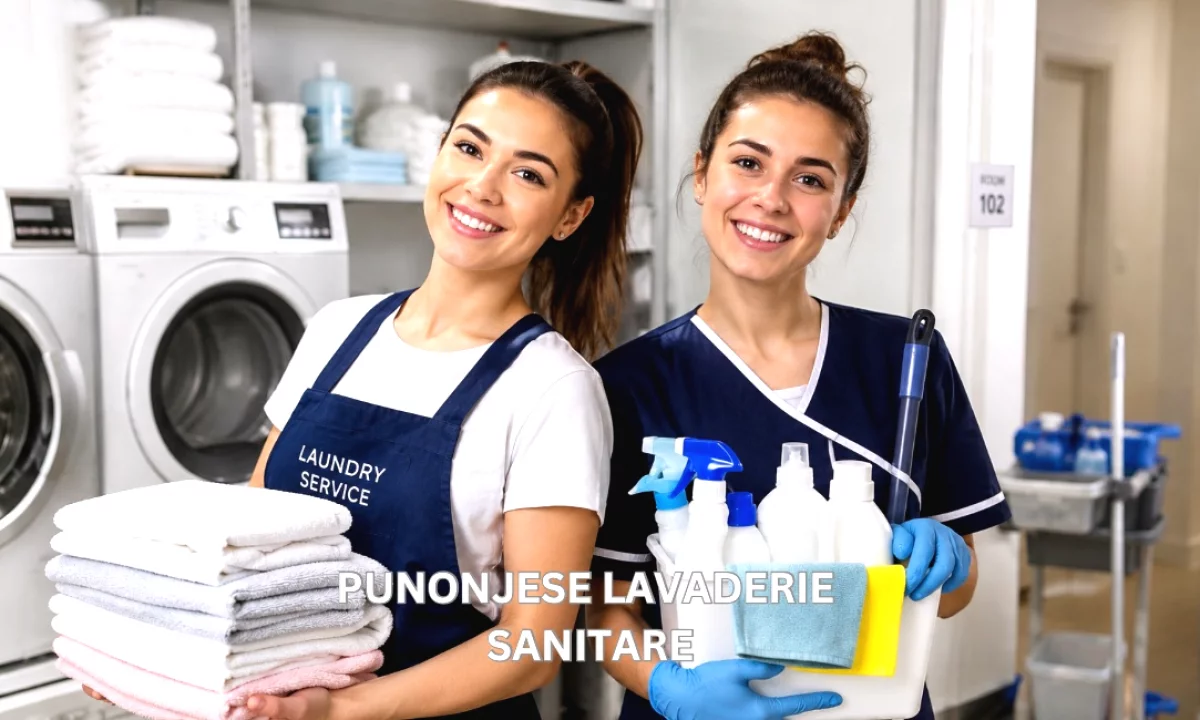 Njoftime Pune ne Lezhe, Profesioni Punonjese lavanderie, Sanitare , Fillestar/Pak eksperience, Pagesa Me Marreveshje.