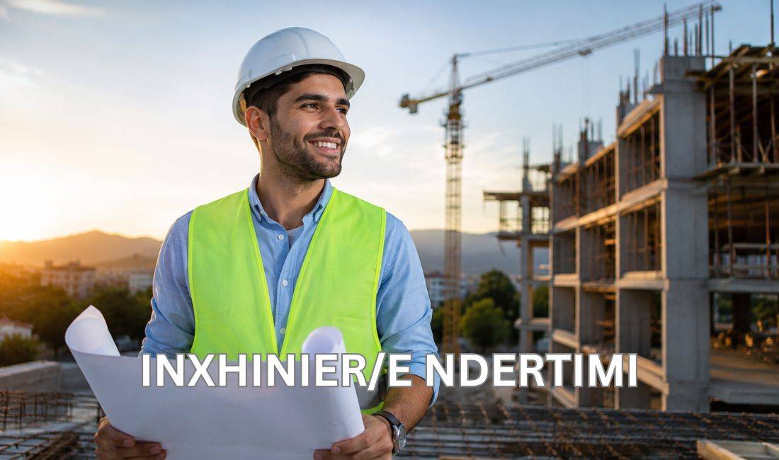 Njoftime Pune ne Tirane, Profesioni Inxhiniere Ndertimi(F/M) , Fillestar/Pak eksperience, Pagesa Me Marreveshje.