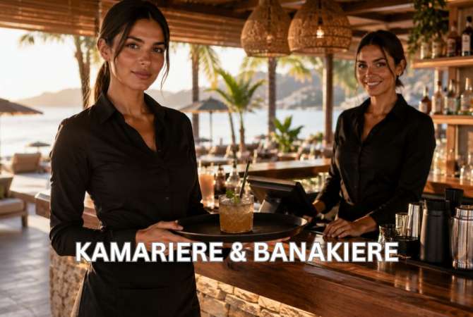 Njoftime Pune per Kamariere &amp; Banakiere ne Durres