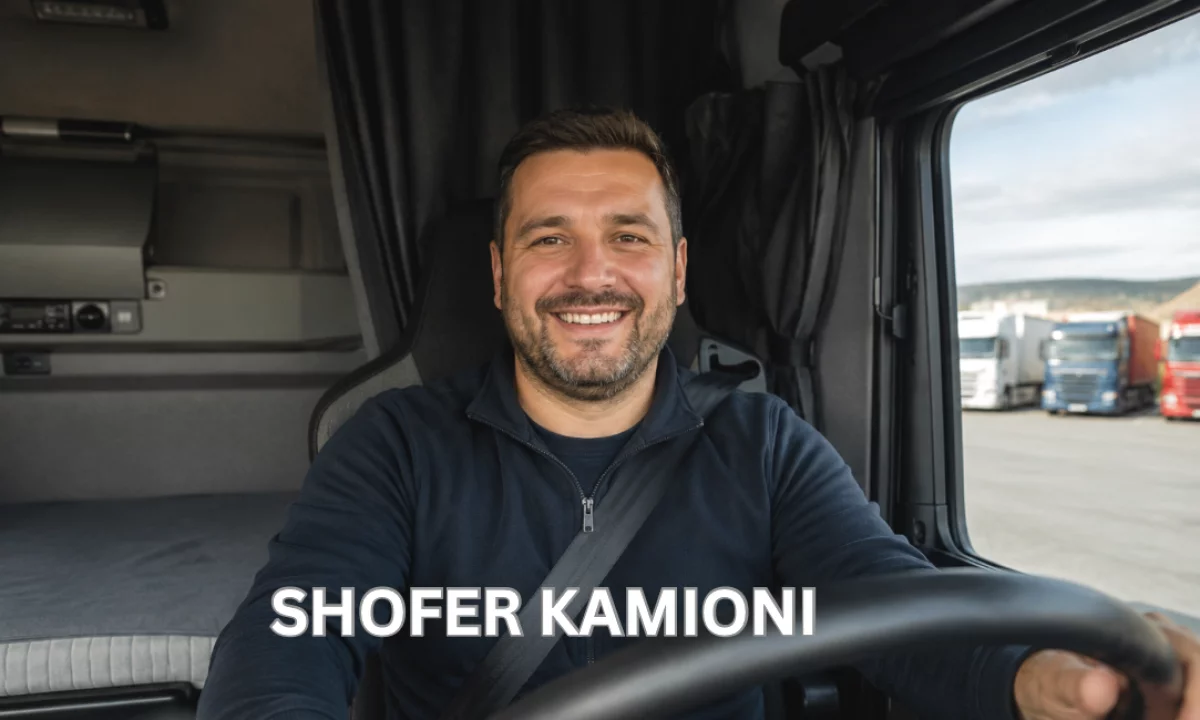 Offerte di lavoro a Santa Quaranta, Profession Shofer Kamioni , Con esperienza, Pagamento Trattabile.