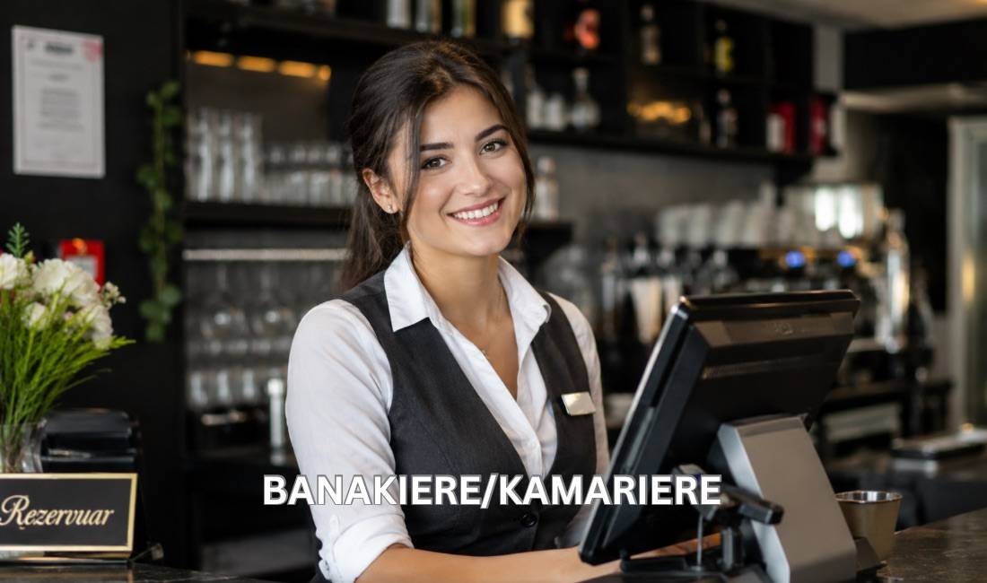 Njoftime Pune ne Tirane, Profesioni Kamarier/Banakier , Fillestar/Pak eksperience, Pagesa Me Marreveshje.