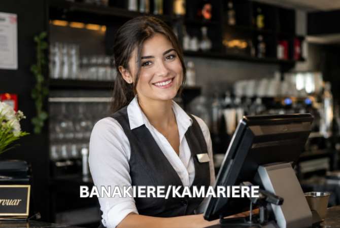 Njoftime Pune per Kamarier/Banakier ne Tirane